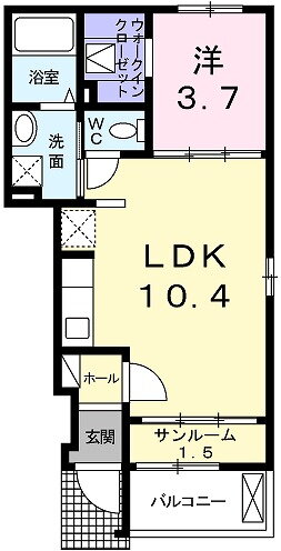 兵庫県姫路市町坪 英賀保駅 1LDK アパート 賃貸物件詳細