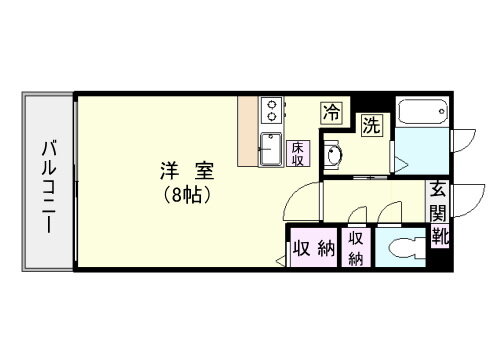 鹿児島県鹿児島市真砂町 郡元駅 ワンルーム マンション 賃貸物件詳細