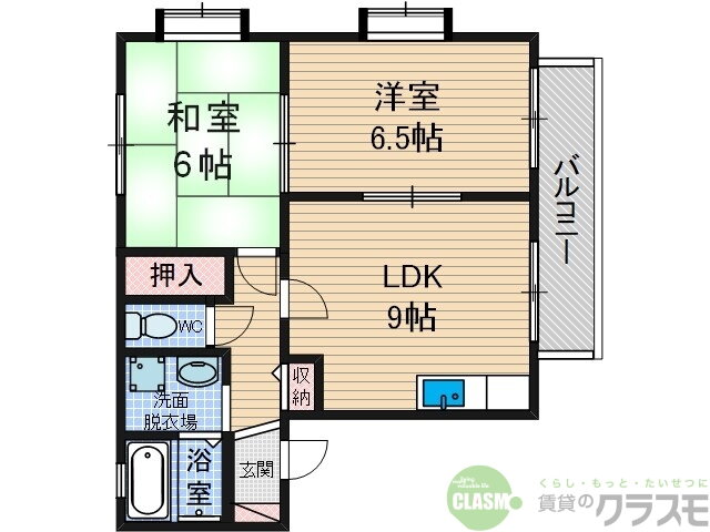 大阪府茨木市真砂１ 沢良宜駅 2LDK アパート 賃貸物件詳細