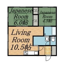 北海道札幌市中央区南二十一条西７ 幌南小学校前駅 2DK アパート 賃貸物件詳細