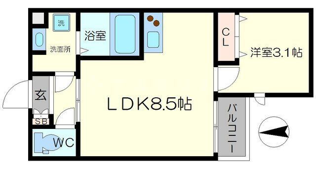 大阪府豊中市螢池南町３ 蛍池駅 1LDK マンション 賃貸物件詳細