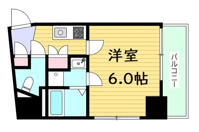 大阪府大阪市福島区海老江５ 野田阪神駅 1K マンション 賃貸物件詳細