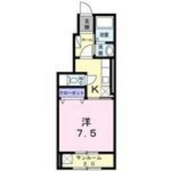 富山県射水市戸破 1K アパート 賃貸物件詳細
