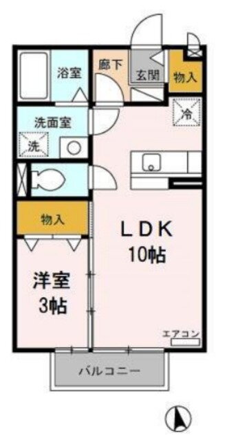 静岡県御殿場市新橋 御殿場駅 1LDK アパート 賃貸物件詳細