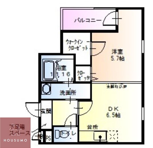 大阪府吹田市寿町２ 下新庄駅 1DK アパート 賃貸物件詳細