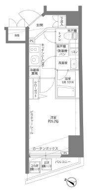 東京都豊島区南大塚１ 新大塚駅 1K マンション 賃貸物件詳細