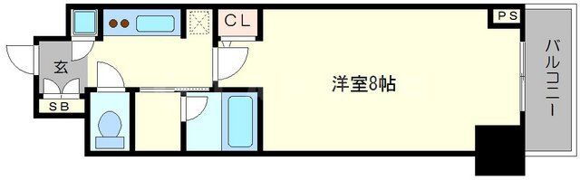 大阪府大阪市西区北堀江４ 西長堀駅 1K マンション 賃貸物件詳細