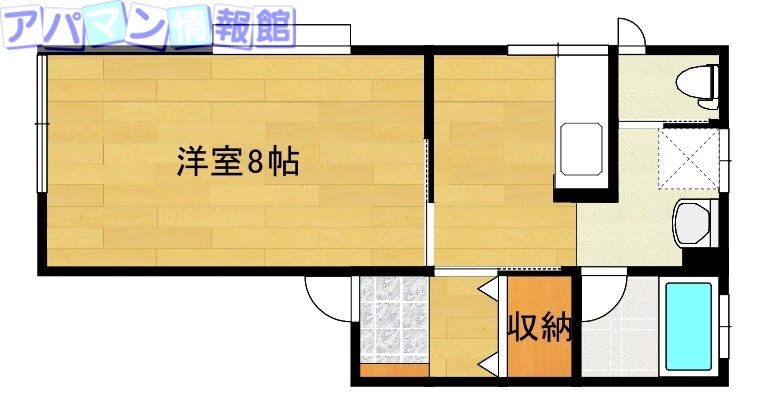 新潟県新潟市中央区米山３ 新潟駅 1K アパート 賃貸物件詳細