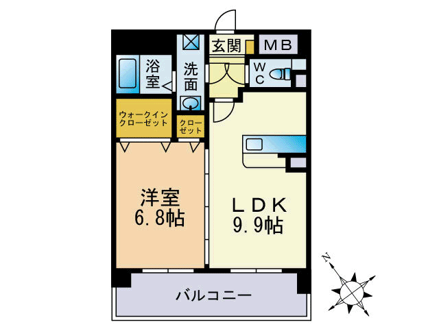 福岡県福岡市東区馬出４ 箱崎宮前駅 1LDK マンション 賃貸物件詳細