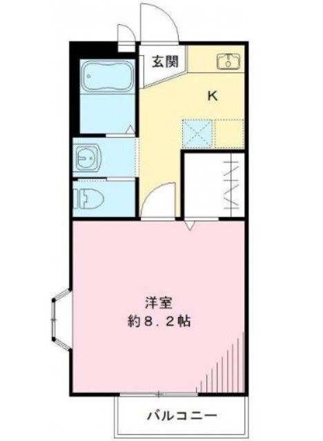 東京都板橋区大谷口２ 千川駅 1K アパート 賃貸物件詳細