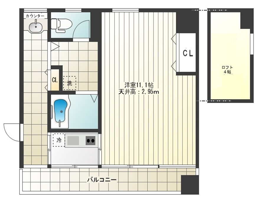 東京都足立区千住旭町 北千住駅 1K マンション 賃貸物件詳細