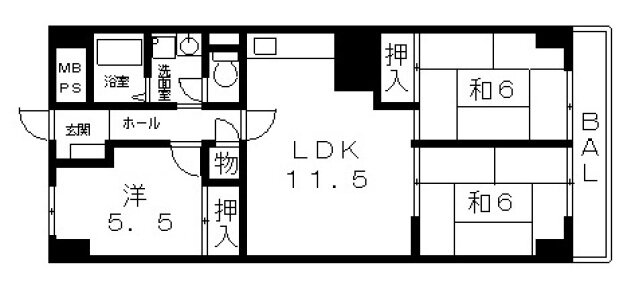 大阪府八尾市北久宝寺１ 久宝寺口駅 3LDK マンション 賃貸物件詳細