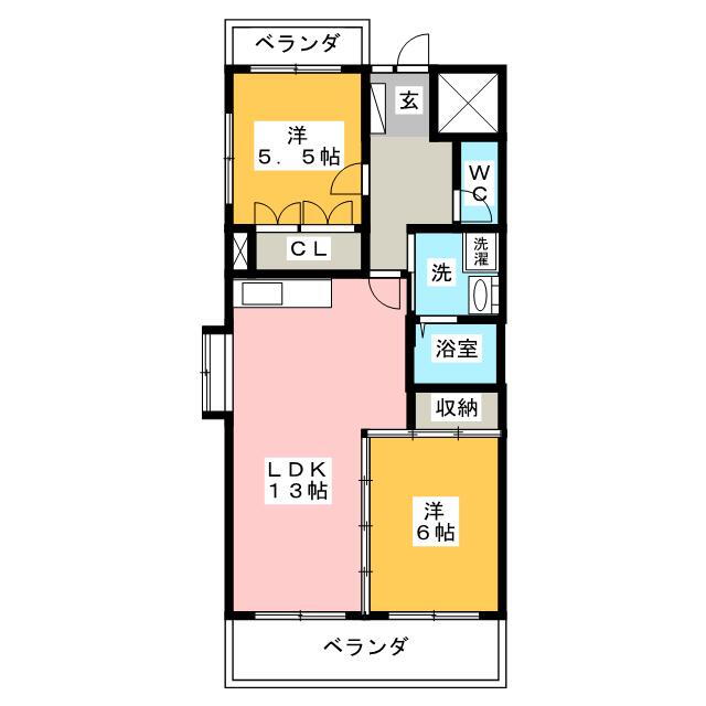 愛知県春日井市八田町３ 2LDK マンション 賃貸物件詳細