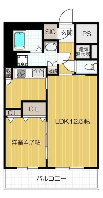 大阪府大阪市生野区中川６ 北巽駅 1LDK アパート 賃貸物件詳細