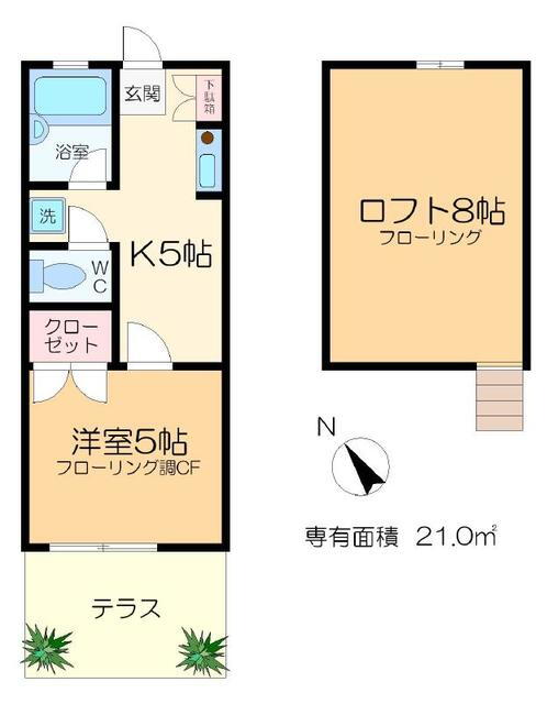 東京都葛飾区西新小岩５ 新小岩駅 1K アパート 賃貸物件詳細