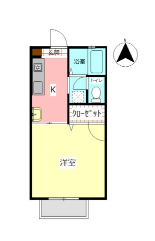 パレスＹ 2階 1K 賃貸物件詳細