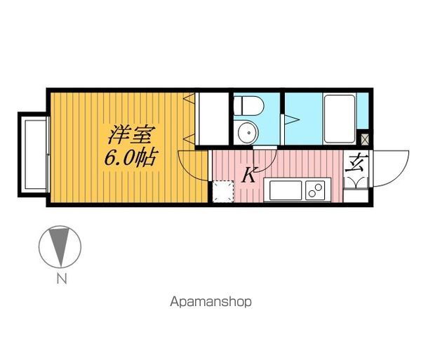千葉県千葉市花見川区幕張町６ 幕張駅 1K アパート 賃貸物件詳細