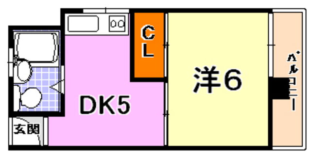 兵庫県神戸市中央区若菜通６ 春日野道駅 1DK マンション 賃貸物件詳細
