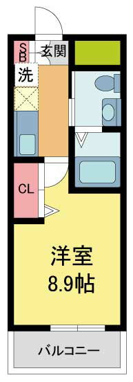 兵庫県西宮市本町 西宮駅 1K マンション 賃貸物件詳細