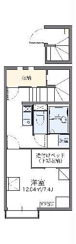千葉県鎌ヶ谷市東道野辺５ 馬込沢駅 1K アパート 賃貸物件詳細