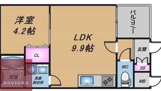 大阪府大阪市鶴見区今津中１ 放出駅 1LDK アパート 賃貸物件詳細