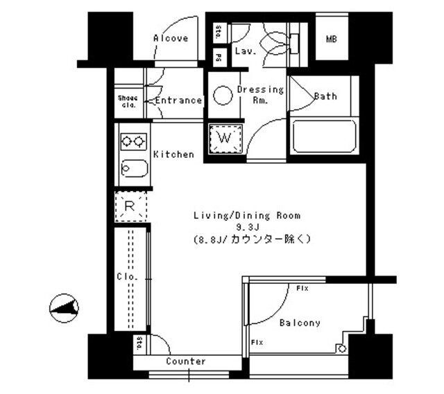 東京都新宿区水道町 江戸川橋駅 ワンルーム マンション 賃貸物件詳細