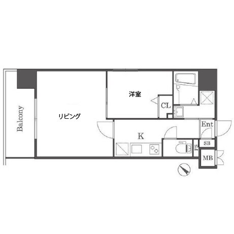 福岡県福岡市博多区対馬小路 中洲川端駅 1LDK マンション 賃貸物件詳細