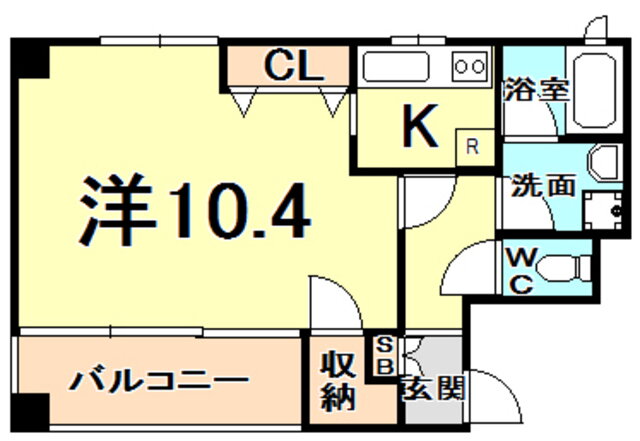 兵庫県西宮市甲子園口３ 甲子園口駅 1K マンション 賃貸物件詳細