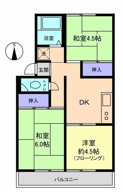 埼玉県春日部市粕壁東４ 春日部駅 3DK アパート 賃貸物件詳細