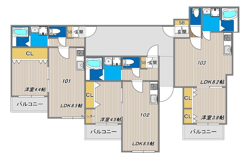 兵庫県神戸市須磨区妙法寺字筆前 妙法寺駅 1LDK アパート 賃貸物件詳細