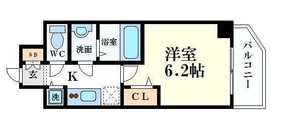 大阪府大阪市中央区南船場１ 堺筋本町駅 1K マンション 賃貸物件詳細