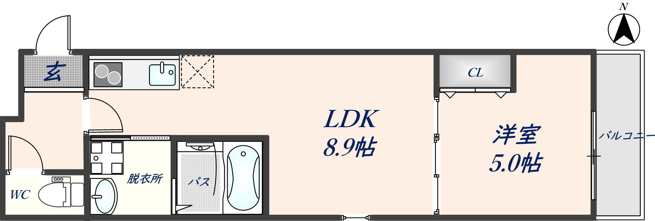 大阪府八尾市荘内町１ 近鉄八尾駅 1LDK アパート 賃貸物件詳細