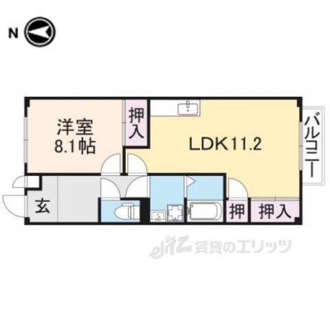 滋賀県長浜市小堀町 長浜駅 1LDK アパート 賃貸物件詳細