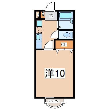 福島県郡山市小原田１ 郡山駅 1K アパート 賃貸物件詳細