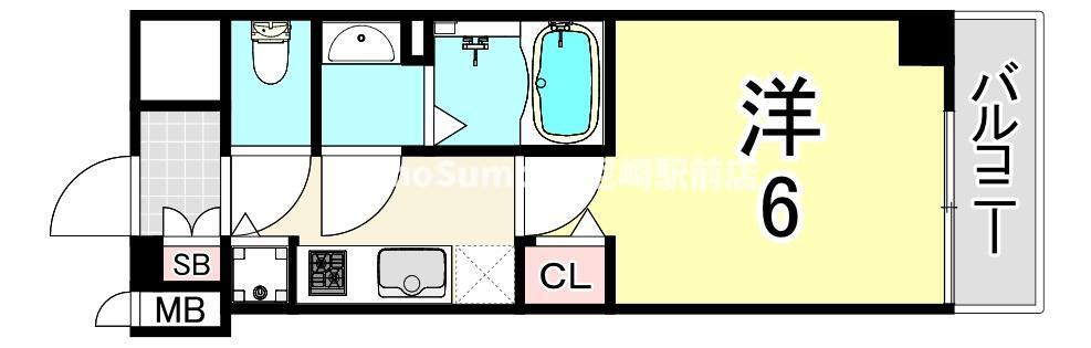 大阪府大阪市西淀川区柏里２ 塚本駅 1K マンション 賃貸物件詳細