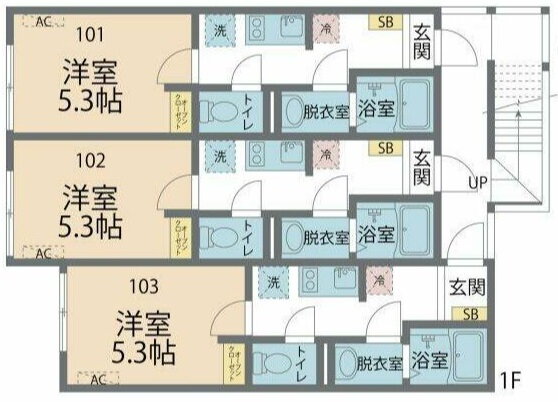 神奈川県相模原市中央区氷川町 相模原駅 1K アパート 賃貸物件詳細