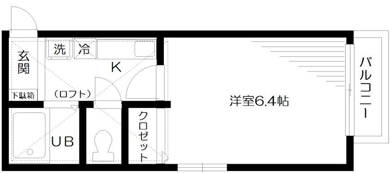 東京都西東京市富士町４ 東伏見駅 1K アパート 賃貸物件詳細