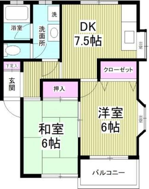 埼玉県入間市大字仏子 仏子駅 2DK アパート 賃貸物件詳細