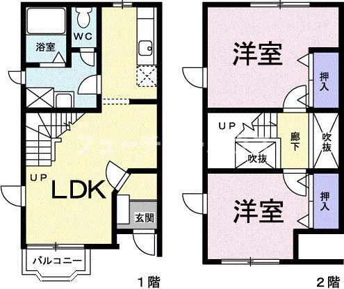 サン・エトワール 1階 2LDK 賃貸物件詳細
