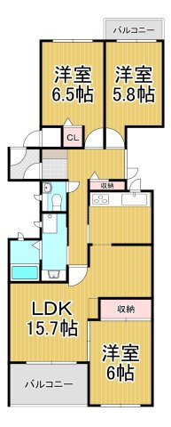 兵庫県宝塚市野上４ 逆瀬川駅 3LDK マンション 賃貸物件詳細