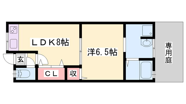 兵庫県明石市藤江 藤江駅 1LDK アパート 賃貸物件詳細