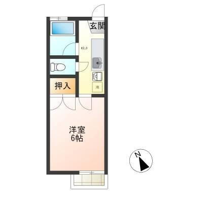 宮城県仙台市青葉区千代田町 北山駅 1K アパート 賃貸物件詳細