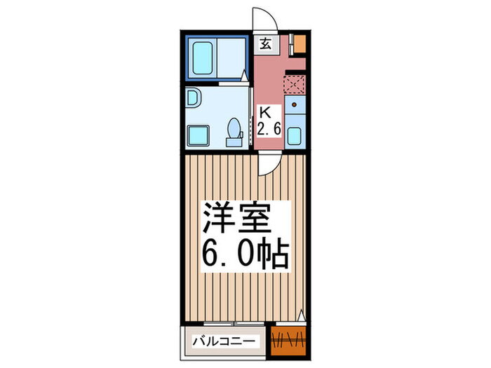 埼玉県草加市氷川町 草加駅 1K アパート 賃貸物件詳細