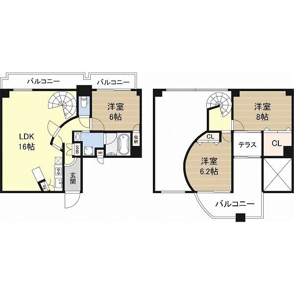 大阪府大阪市浪速区敷津西１ 大国町駅 3LDK マンション 賃貸物件詳細
