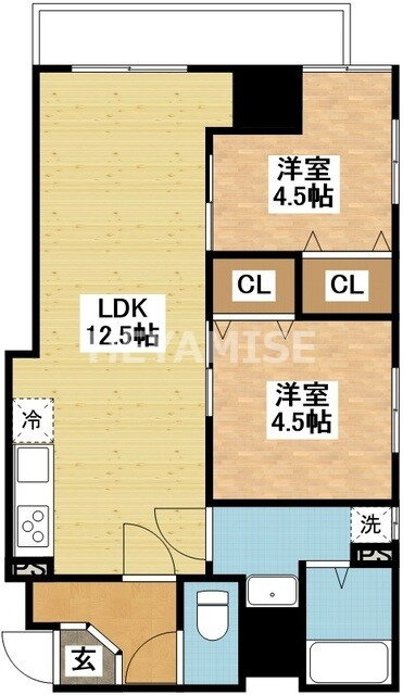 長崎県長崎市丸山町 崇福寺駅 2LDK マンション 賃貸物件詳細