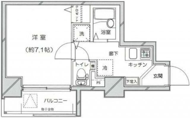 東京都練馬区関町北１ 武蔵関駅 1K マンション 賃貸物件詳細