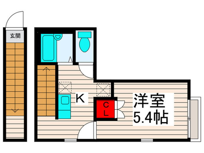 東京都足立区関原３ 西新井駅 1K アパート 賃貸物件詳細