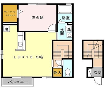 東京都あきる野市草花 東秋留駅 1LDK アパート 賃貸物件詳細