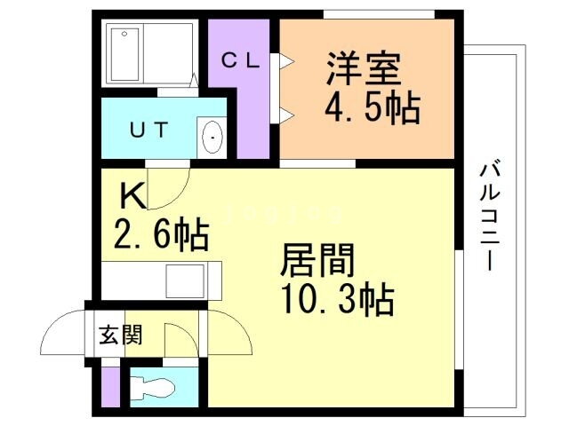 北海道札幌市豊平区月寒東一条１７ 福住駅 1LDK マンション 賃貸物件詳細