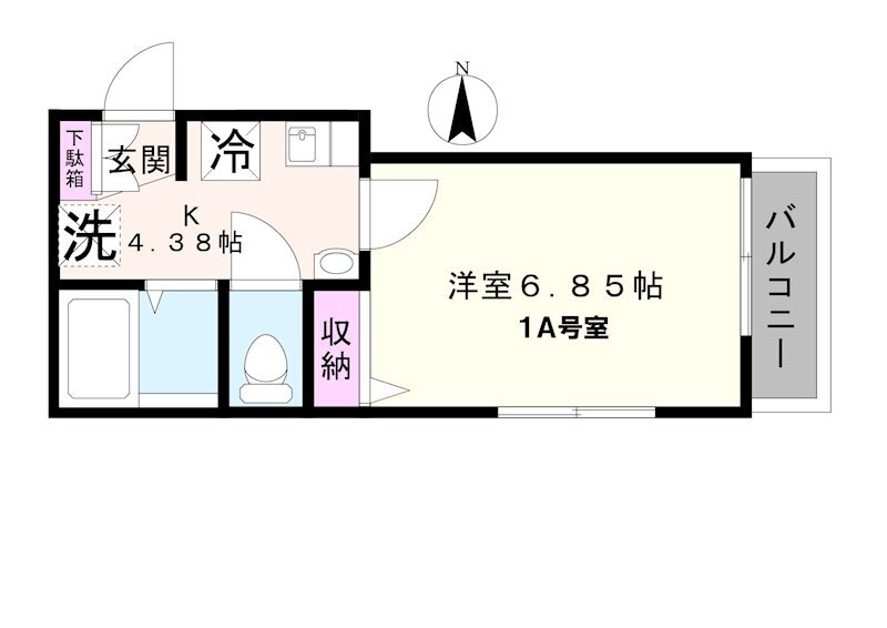東京都足立区梅田６ 梅島駅 1K アパート 賃貸物件詳細